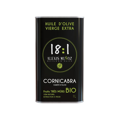 HUILE D'OLIVE - Cornicabra fruits très mûrs 1L (bio) - Milouin.com