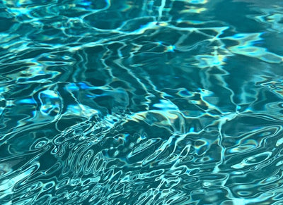 Bleu piscine