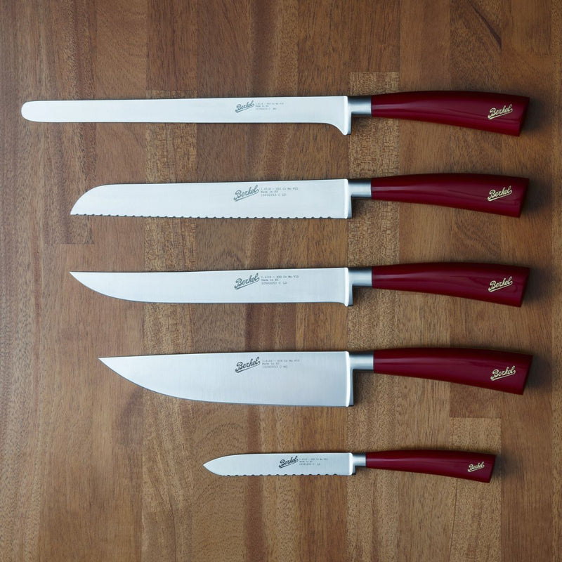 AD HOC Black - Set of 6 knives with smooth blade