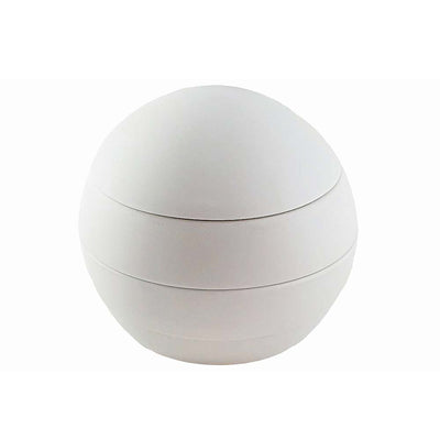 Sphère 4 pièces, blanche - Milouin.com