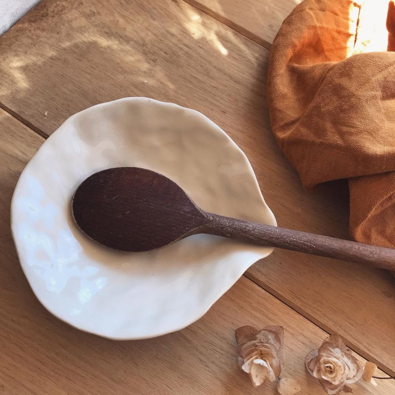 SPOON REST - made of earthenware