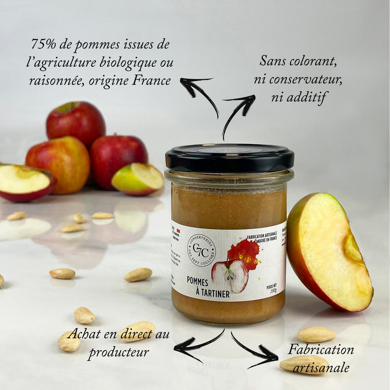 PÂTE À TARTINER - Pommes à tartiner