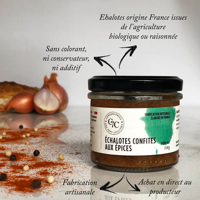SPREADABLE - Candied shallots with spices