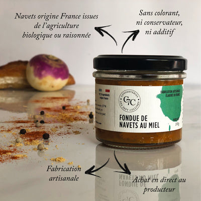 SPREADABLE - Honey turnip fondue