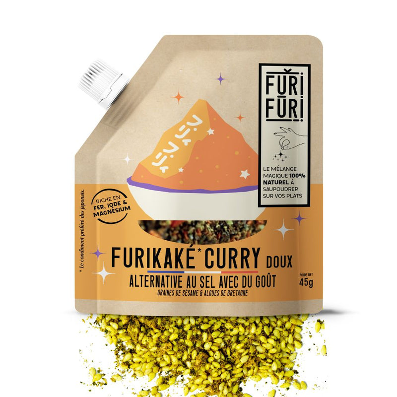 FURIKAKE - discovery 4 flavors (original, lemon, chilli, curry)