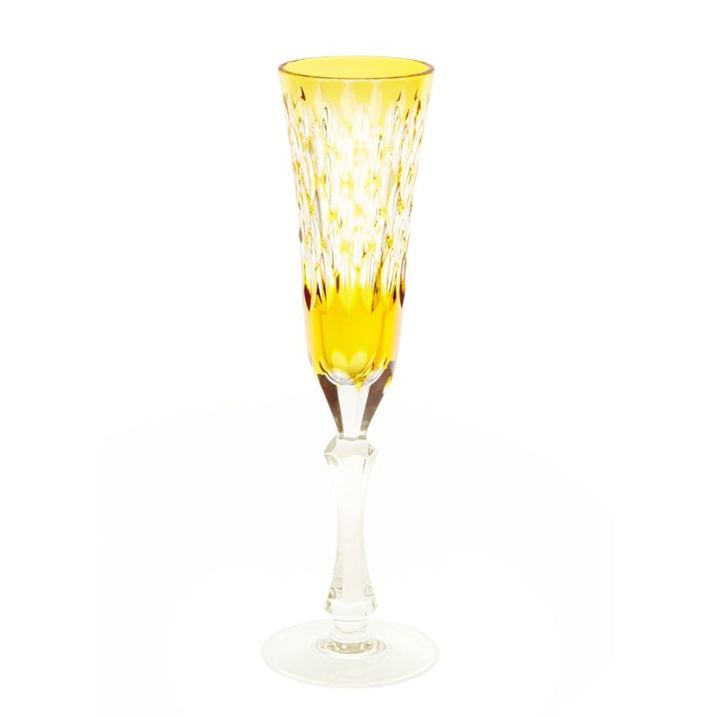 FLAMME Amber - Cognac glass