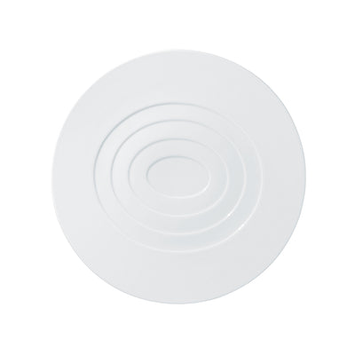 Assiette plate concentrique centre ovale 32 cm - Milouin.com
