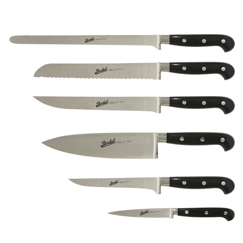KNIFE HOLDER - Block + set of 6 knives