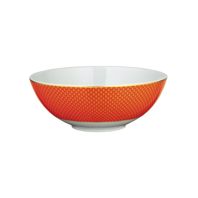 Saladier motif N°2 orange 17 cm - Milouin.com