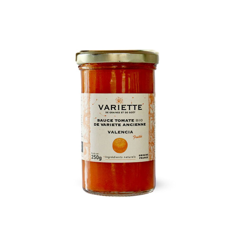 TOMATO SAUCE - Old variety Valencia orange (organic)