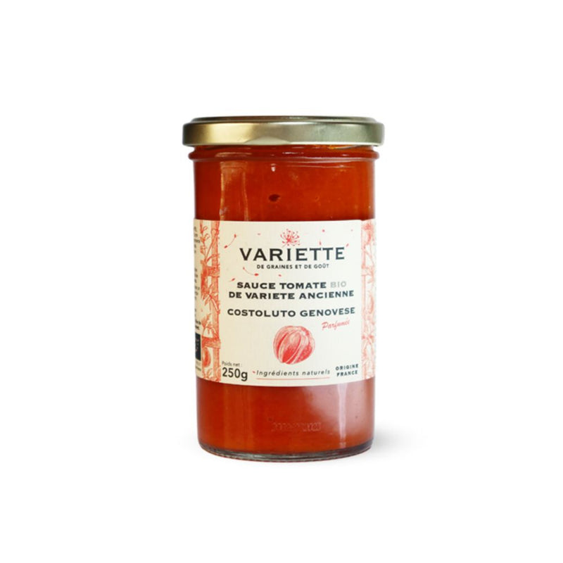TOMATO SAUCE - Old variety costoluto genovese red (organic)