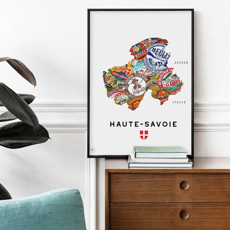 POSTER - The Cheeses of Haute-Savoie