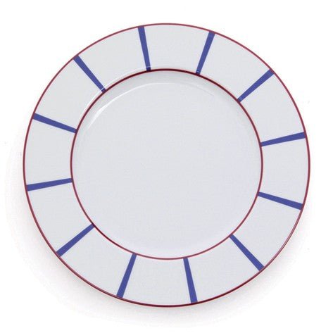 AMATXI Rouge Bleu - Assiette plate