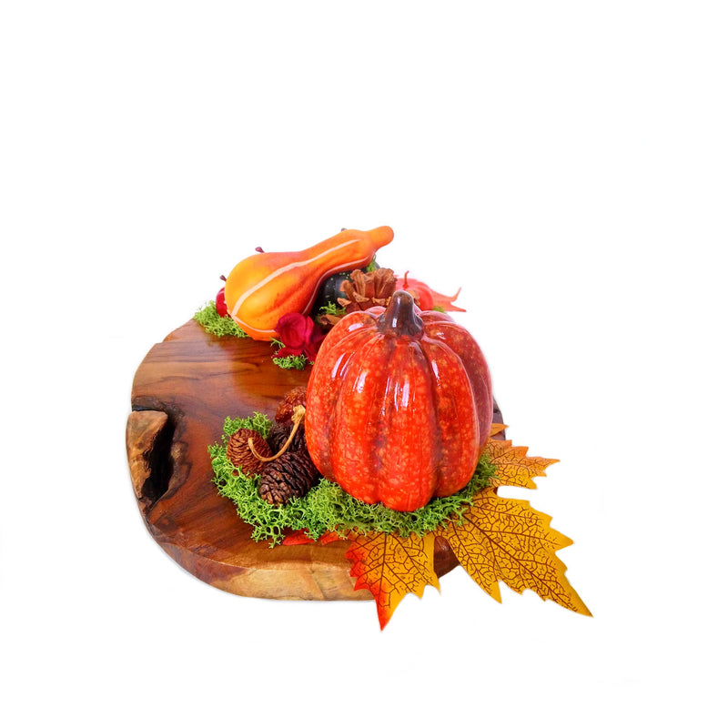 DECORATION - Fall Pumpkin Centerpiece