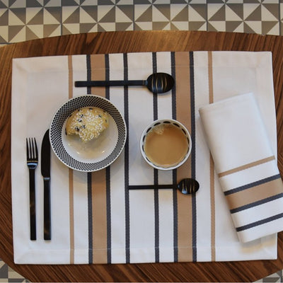 ESPELETTE Argile - Set de table (coton)