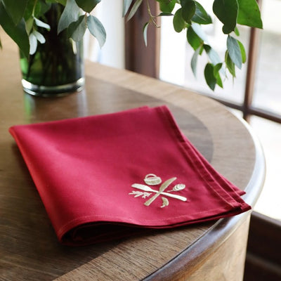 SUKALDEA Burgundy - Hand towel (cotton)